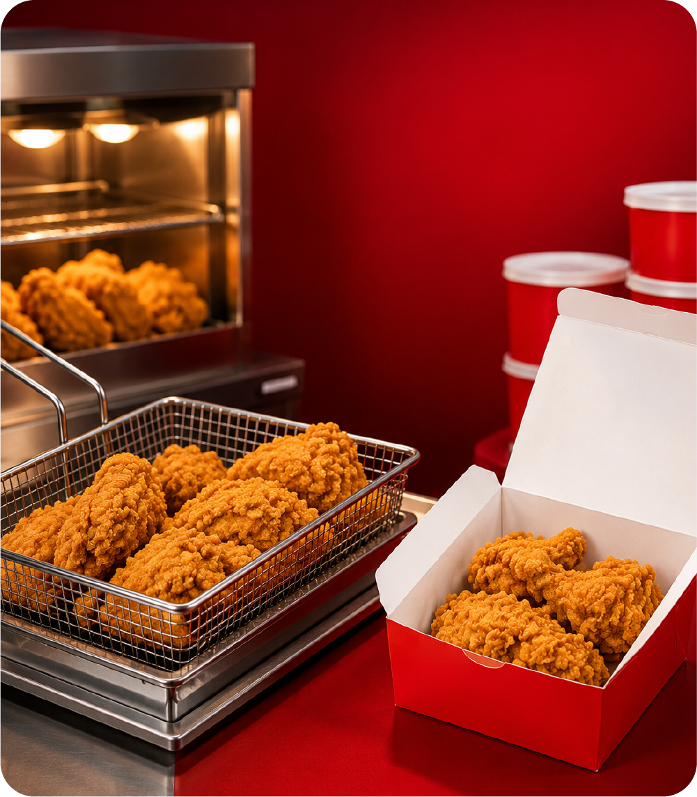 Cooked to order, never held